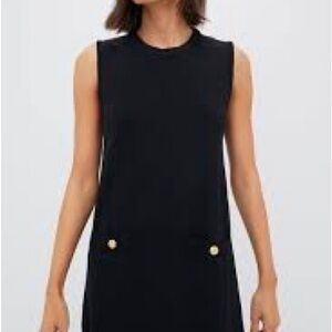NWT Pomander Place Black Sleeveless Dress